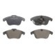 Set placute frana disc BRECK fata cu senzor uzura integrat pentru AUDI Q3, SEAT ALHAMBRA, VW PASSAT B7, SHARAN, TIGUAN 1.4-2.5
