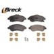 Set plăcuțe de frână față, disc frână, compatibil HONDA CR-V II, CR-V III, CR-V IV 1.6D-2.4 09.01, dimensiuni 151.2 mm x 56.8 mm x 19.0 mm