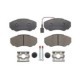 Set plăcuțe frână față cu senzor uzură integrat, compatibil CITROEN JUMPER I, FIAT DUCATO, PEUGEOT BOXER 1.9D-3.0D 03.94, dimensiuni 140.5x65.8x18.3 mm