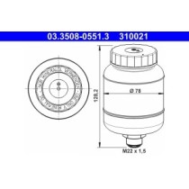 Vas de expansiune, lichid frana ATE