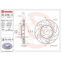 Disc frana BREMBO