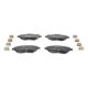 Set placute frana fata ATE pentru TOYOTA AURIS, AVENSIS, COROLLA, VERSO 1.4D-2.2D 10.06-10.18, inaltime 62.5 mm, latime 150.7 mm, grosime 19.2 mm