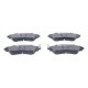 Set placute frana fata ATE pentru CHEVROLET ASTRA, EPICA, EVANDA, NUBIRA, REZZO, VECTRA, DAEWOO EVANDA, LEGANZA, TACUMA, dimensiuni 51.2x143.0x16.9 mm
