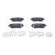 Set placute frana spate ATE pentru HYUNDAI GENESIS, GRAND SANTA FÉ, SANTA FÉ II, SANTA FÉ III, KIA QUORIS I, SORENTO II 48.4mm x 117.0mm x 15.8mm
