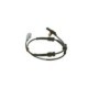 Senzor ABS Fata Dreapta BOSCH pentru CITROEN C8, FIAT ULYSSE, LANCIA PHEDRA, PEUGEOT 807 2.0-3.0 06.02, lungime cablu 845 mm