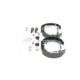 Set saboti frana BOSCH pentru CITROEN C2, C3, PEUGEOT 1007, diametru tambur 203.2 mm, latime 38.0 mm, preasamblat
