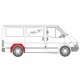 Aripa interioara BLIC trusa de reparatie aparare Spate Dreapta Ford Transit 01.91-07.00 2835mm arc roata panel reparatie