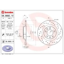 Disc frana BREMBO