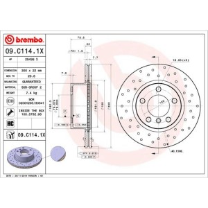 Disc frana BREMBO