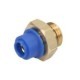 Cap de cuplare PNEUMATICS montare TEKALAN drept M16x1,5 8mm metal 1buc