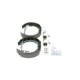 Set saboti frana BOSCH pentru CITROEN XSARA, PEUGEOT 206, tambur frana 203.0 mm, latime 38.0 mm, piston 20.6 mm