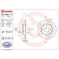Disc frana BREMBO