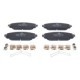 Set placute frana fata ATE pentru JEEP CHEROKEE 2.0-3.2, inaltime 62.1 mm, latime 167.0 mm, grosime 18.8 mm, cu suplimente