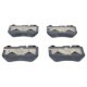 Set placute frana ATE fata ceramica pentru MERCEDES C (A205, C205, S205, W205) 81.6mm x 129.3mm x 18.7mm