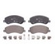 Set placute frana fata ATE cu suplimente suruburi etrier VW AMAROK 2.0/2.0D/3.0D 09.10, inaltime 66.8 mm, latime 164.8 mm, grosime 18.8 mm