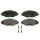 Set plăcuțe frână față cu pad de amortizare și șuruburi ghidare caliper, compatibil AUDI A1, VW CADDY ALLTRACK, dimensiuni 160.0 mm x 64.5 mm x 20.3 mm