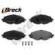 Set plăcuțe frână față cu pad de amortizare și șuruburi ghidare caliper, compatibil AUDI A1, VW CADDY ALLTRACK, dimensiuni 160.0 mm x 64.5 mm x 20.3 mm