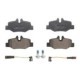 Set plăcuțe frână spate, disc frână, compatibil MERCEDES VIANO (W639), VITO / MIXTO (W639), VITO (W639) 2.0D-Electric 09.03
