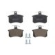 Set plăcuțe frână spate, disc frână, compatibile cu AUDI 100 C2, 100 C3, 100 C4, 200 C2, 200 C3, 80 B2, 80 B3, 80 B4, 90 B2, 90 B3, A4 B5, A6 C4, A8 D2, CABRIOLET B3, COUPE B2, COUPE B3, QUATTRO, V8 1.6-4.2