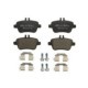 Set plăcuțe frână spate pentru MERCEDES A (W176), B SPORTS TOURER (W246, W242), CLA (C117), CLA SHOOTING BRAKE (X117), GLA (X156), SLC (R172), SLK (R172) 1.5D-Electric
