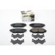 Set plăcuțe frână disc față, compatibile MAZDA 3, 3/HATCHBACK, CX-3, CX-30 1.5-2.2D 07.13, dimensiuni 142.2x55.8x15.8 mm