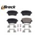 Set plăcuțe frână spate, disc frână, compatibil AUDI A4 B6, A4 B7, A6 ALLROAD C6, A6 C5, A6 C6, A8 D3, BENTLEY CONTINENTAL, VW CALIFORNIA T5