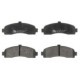 Set placute frana fata ATE pentru NISSAN MICRA II 1.0-1.5D 08.92-02.03, dimensiuni 45.0 mm inaltime, 120.8 mm latime, 15.0 mm grosime