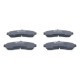 Set placute frana fata ATE pentru NISSAN MICRA II 1.0-1.5D 08.92-02.03, dimensiuni 45.0 mm inaltime, 120.8 mm latime, 15.0 mm grosime
