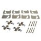 Set accesorii placute frana ATE Kit montare placute frana Fata MERCEDES S (W116) SL (R107) UNIMOG 1000 2.7-6.0D 01.62