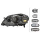 Far HELLA Lampa frontala Dreapta D1S/H7/PY21W/W5W/WY5W electric cu motor Bi-Ksenon cromat pentru MERCEDES M (W164)