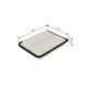 Filtru aer BOSCH pentru PONTIAC VIBE, TOYOTA AURIS, AVENSIS, COROLLA, RACTIS, RAV 4 III, RAV 4 IV, URBAN CRUISER, VERSO, YARIS 54mm x 175mm x 239mm