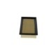 Filtru aer BOSCH pentru DAIHATSU TERIOS, MITSUBISHI MIRAGE VI, TOYOTA YARIS 1.0-1.5, dimensiuni 41.0 mm x 122.0 mm x 253.0 mm