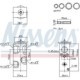Supapa expansiune clima NISSENS pentru DS DS 7, CITROEN BERLINGO, C4 GRAND PICASSO II, C4 PICASSO II, C5 AIRCROSS, diametre admisie 11.0mm, 14.6mm, evacuare 11.8mm, 17.5mm