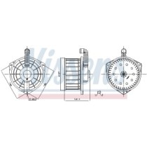 Ventilator, habitaclu NISSENS
