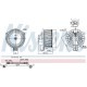 Ventilator habitaclu NISSENS pentru MAZDA 6, CX-7 1.8-2.5 01.02-12.14, diametru 157.0 mm, 12.0 V, 204.0 W, 2 conexiuni