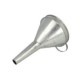 Funnel metal gri drept pentru răcire, motorină, ulei de motor, combustibil, benzină