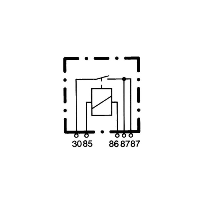 Releul curentului de lucru HELLA