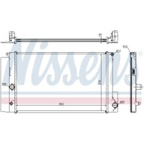 Radiator, racire motor NISSENS