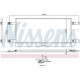 Condensator climatizare NISSENS pentru SCANIA G II, P II, R II, S 12.7-9.3D 09.16, dimensiuni 382 mm x 878 mm x 16 mm