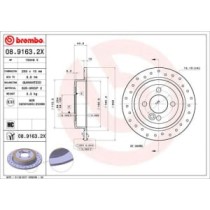Disc frana BREMBO