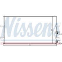 Condensator, climatizare NISSENS