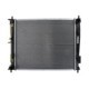 Radiator racire motor NISSENS KIA SOUL I 1.6/1.6D/1.6LPG inaltime 480 mm latime 411 mm grosime 26 mm