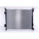 Radiator racire motor NISSENS KIA SOUL I 1.6/1.6D/1.6LPG inaltime 480 mm latime 411 mm grosime 26 mm