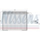 Evaporator aer condiţionat NISSENS BMW Seria 1 E87 04- BMW 3 E90 05- înălțime 225 mm lățime 300 mm grosime 50 mm