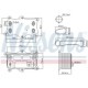 Radiator ulei motor NISSENS pentru MERCEDES A (W177), B SPORTS TOURER (W247), C (A205, C205, S205, W205), CLA X118, CLS C257, E A238