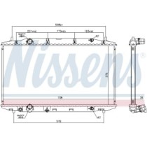 Radiator, racire motor NISSENS
