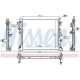 Radiator racire motor NISSENS pentru ALFA ROMEO GIULIA, STELVIO 2.0/2.2D/2.9 10.15 - Inaltime 579 mm, Latime 493 mm, Grosime 26 mm