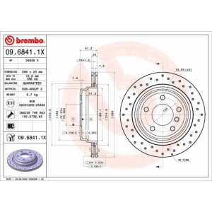 Disc frana BREMBO