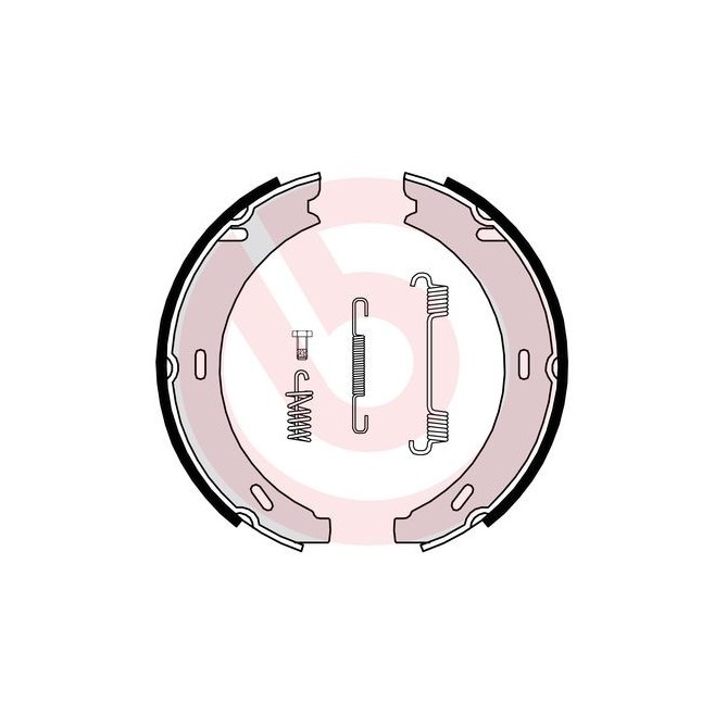 Set saboti frana, frana de mana BREMBO
