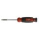 Surubelnite, biti MILWAUKEE set cu maner, dimensiuni Philips PH1, PH2, TORX T10-T40, 1/4 inch, 6.3 mm, 1 buc
